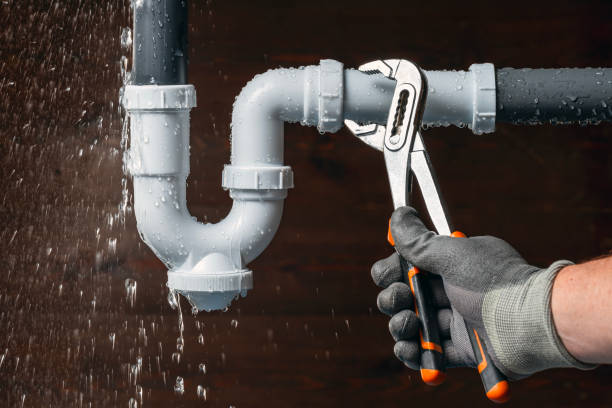 Professional Drain Cleaning technician working in Salvisa, KY